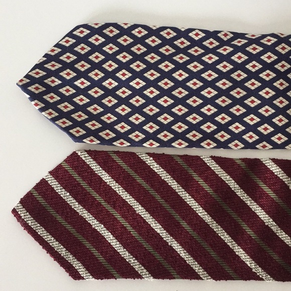 Hugo Boss Silk Neck Ties Set Of 2 - Picture 2 of 13